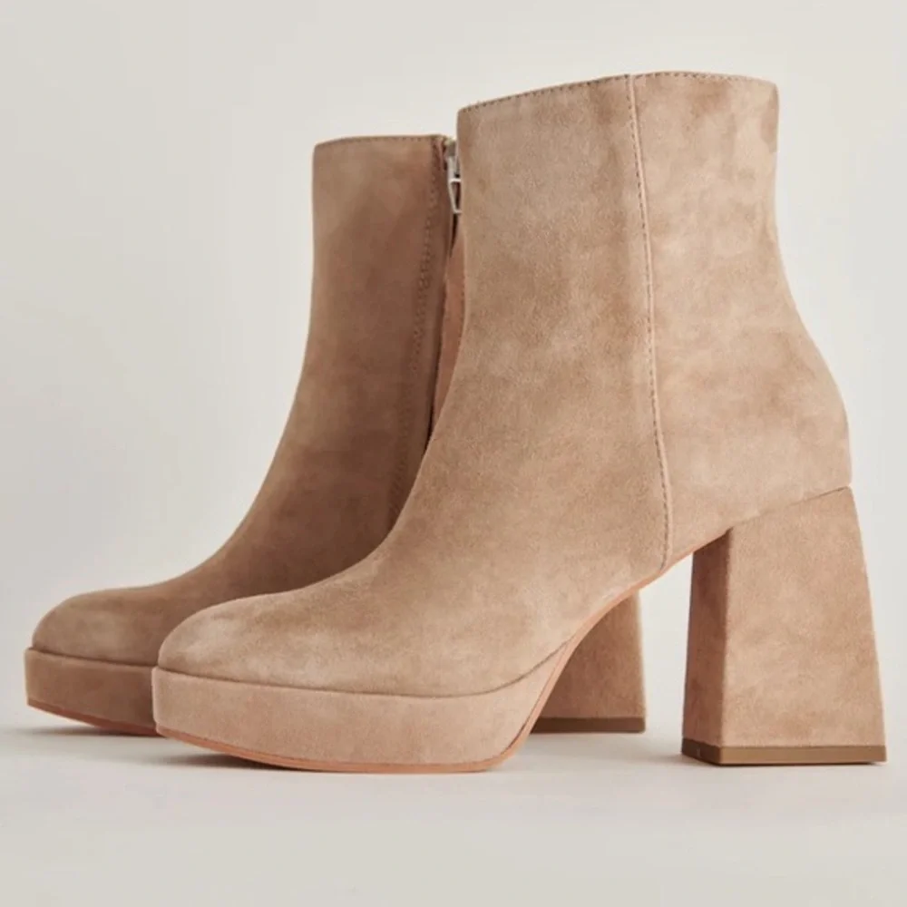 Dolce Vita‎ Ulyses Platform Bootie Suede
